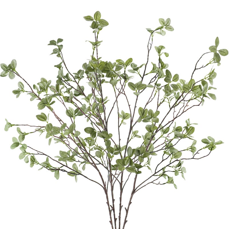 Ruidazon 41â€ Artificial Greenery Stems, Long Fake Plant Twigs Faux Greenery Branches for Tall Vase Home Party Wedding Office Decor (4 Pcs) - Image 1