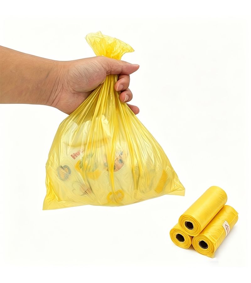 5 Pcs Set Portable Travel Diaper Bag Dispenser And Blue Garbage Waste Bags Replacement Bags - Image 5