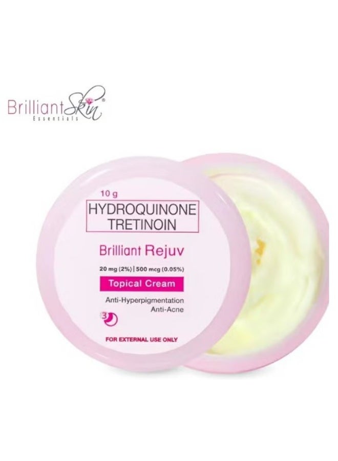 بريليانت سكين كريم Brilliant Skin Rejuv الموضعي (10 جم) - كريم علاجي للبشرة لمكافحة حب الشباب وفرط التصبغ - Image 2