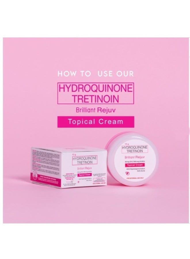 بريليانت سكين كريم Brilliant Skin Rejuv الموضعي (10 جم) - كريم علاجي للبشرة لمكافحة حب الشباب وفرط التصبغ - Image 5