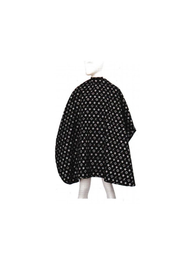 Onetech Onetech Black Cape With Silver Print | 150*128 CM