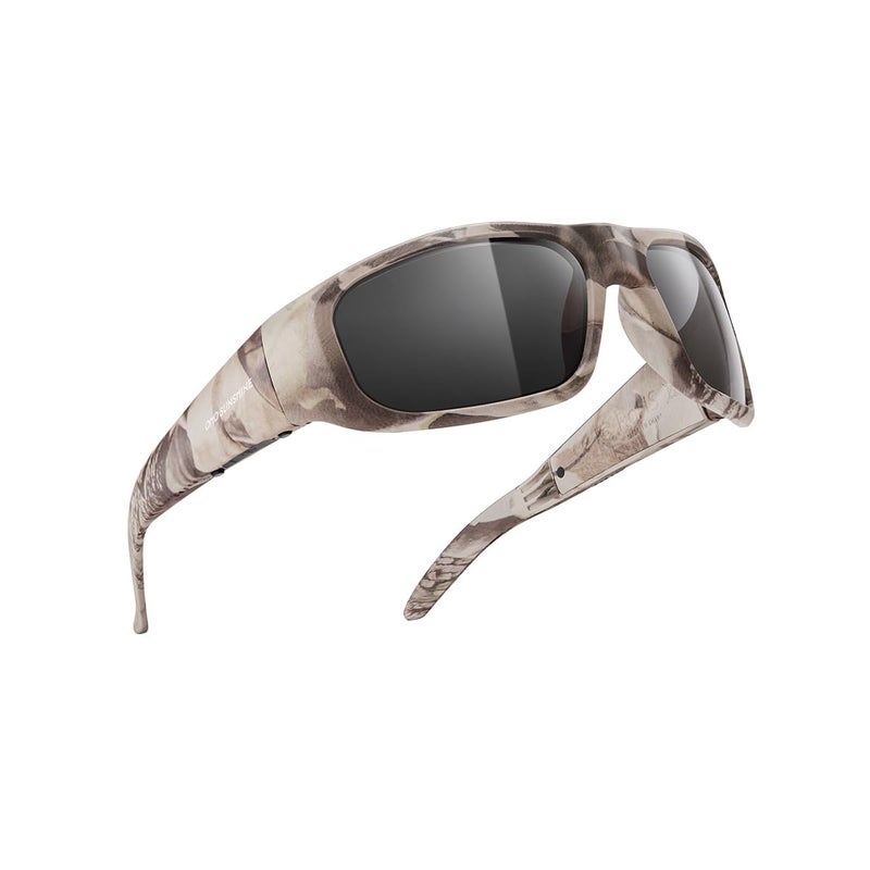 OhO sunshine OhO Smart Glasses,Polarized Sunglasses with Bluetooth Speaker,Athletic/Outdoor UV Protection and Voice Control,Unisex(Grey Lens) - Image 1