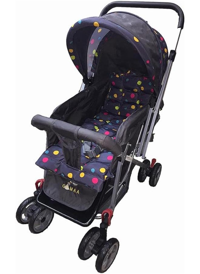 GOMAA - GOMAA Baby Stroller (Grey) - Image 1