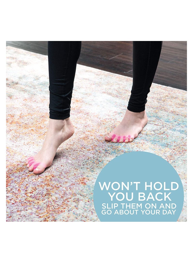 4-Piece Silicone Stretchers For Bunion Nail Corrector Reduces Foot And Toe Pain - Image 4