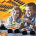 Chivertion 9 Pcs Monster Truck Birthday Party Decorations Honeycomb Car Ornaments Double Sided 3D Blaze Wheels Truck Themed Table Centerpiece for Kids Decor - Image 4