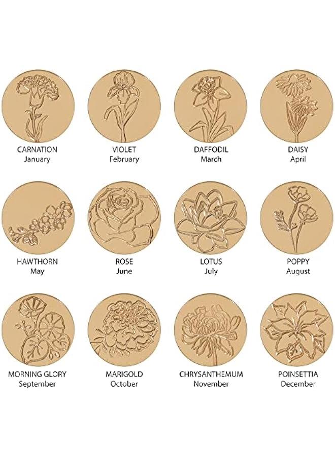 Arabest January Birth Flower Necklace for Women, 14K Gold Filled Carnation Pendant Necklace, Personalized January Birthday Gift, Personalized Birth Month Flower Jewelry - Image 5