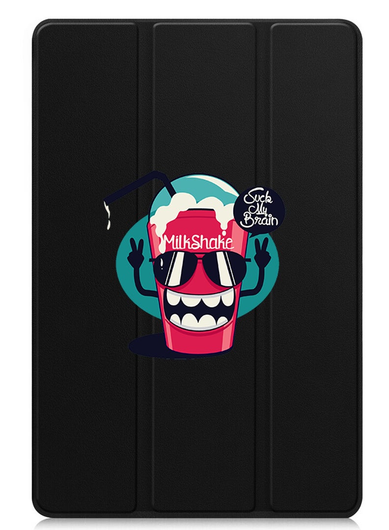 Theodor Protective Flip Case For Apple iPad Pro 11 (2024) With Trifold Stand Auto Wake Sleep Shockproof Cover Brain Milkshake - Image 1