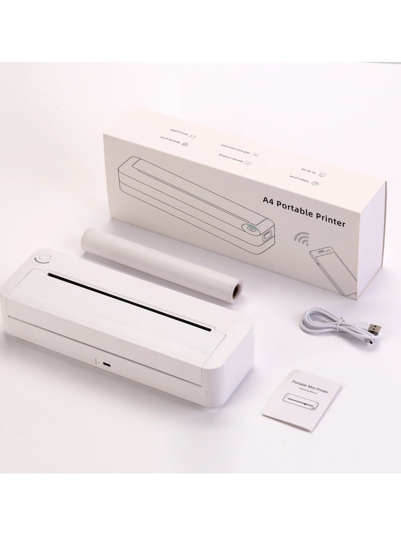 Generic - Thermal printer A4 Size Thermal Printer Tattoo with free Application Bluetooth  Android A4 Printer - Image 1