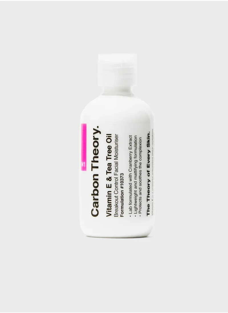 Carbon Theory Vitamin E & Tea Tree Oil Breakout Control Facial Moisturiser