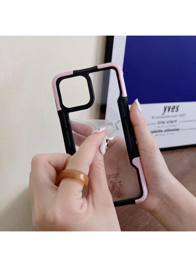 S-TOP Case For iPhone 13 Armor Acrylic 3 in 1 Phone Case - Image 5