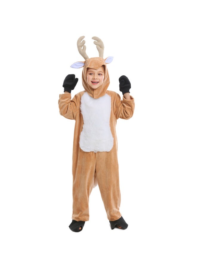 NIBEMINENT Animals play the role of elk, Christmas reindeer and children's performance costumes - Image 1