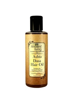 Organic Ashta Dasha Hair Oil For Healthy & Strong Hair - Promotes Hair Growth - Prevents Hair Fall - For Men & Women - 50 Ml - Set Of 2