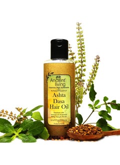 Ancient Living Organic Ashta Dasha Hair Oil For Healthy & Strong Hair - Promotes Hair Growth - Prevents Hair Fall - For Men & Women - 50 Ml - Set Of 2  - Image 2