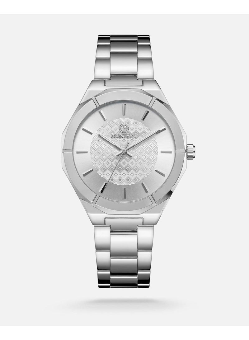 Montera Classic Men's Wristwatch, Water Resistant