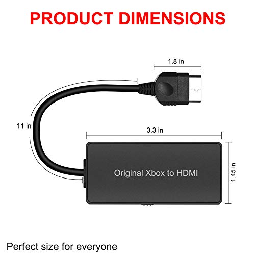 Azduou Xbox HDMI Converter - Original Xbox Video to HDMI Adapter, Supports 480i/720p Resolutions - Image 4