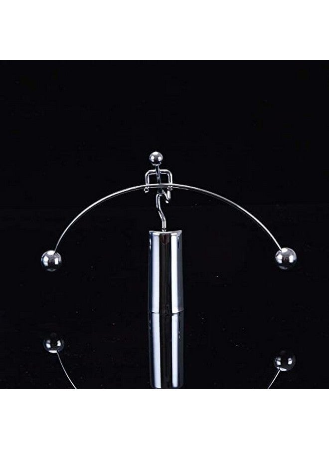 Simxen Mini Steel Balance Toy Weightlifter Kinetic Art Balance Toy Balancing Decompressive Science Psychology Home Office Decor Desk Decor Toy - Image 4