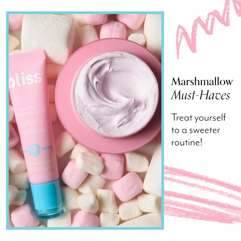 Bliss Mighty Marshmallow Hydrating Lip Mask | Long-Lasting Hydration for Dry Lips - Image 5