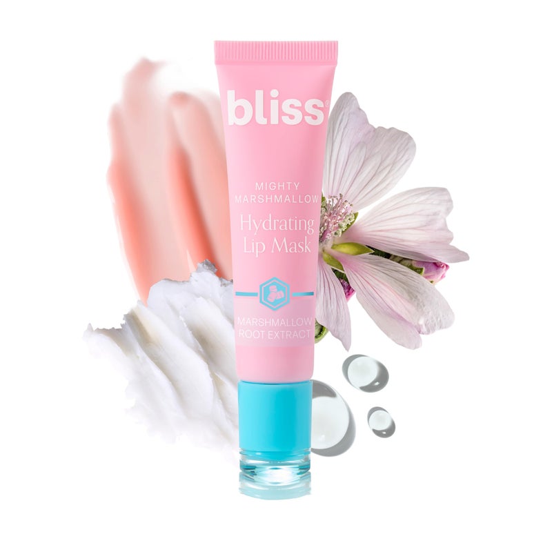 Bliss Mighty Marshmallow Hydrating Lip Mask | Long-Lasting Hydration for Dry Lips - Image 1