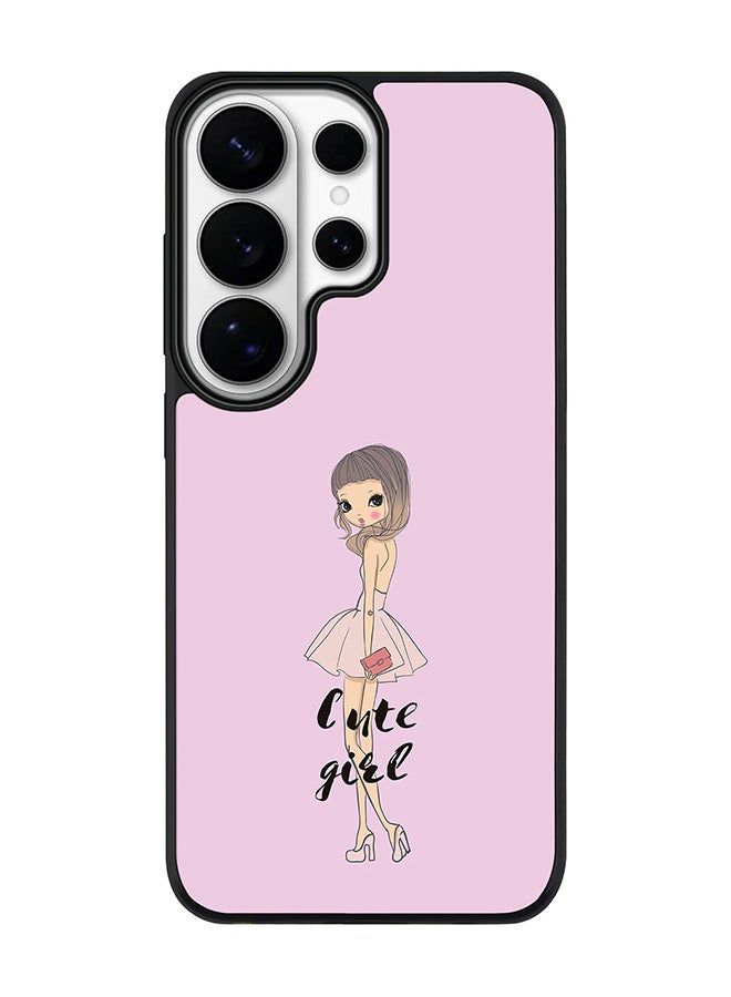 For Samsung Galaxy S26 Ultra Case, [Compatible with MagSafe] Slim Magnetic cover Phone Case - Coy Cute Girl