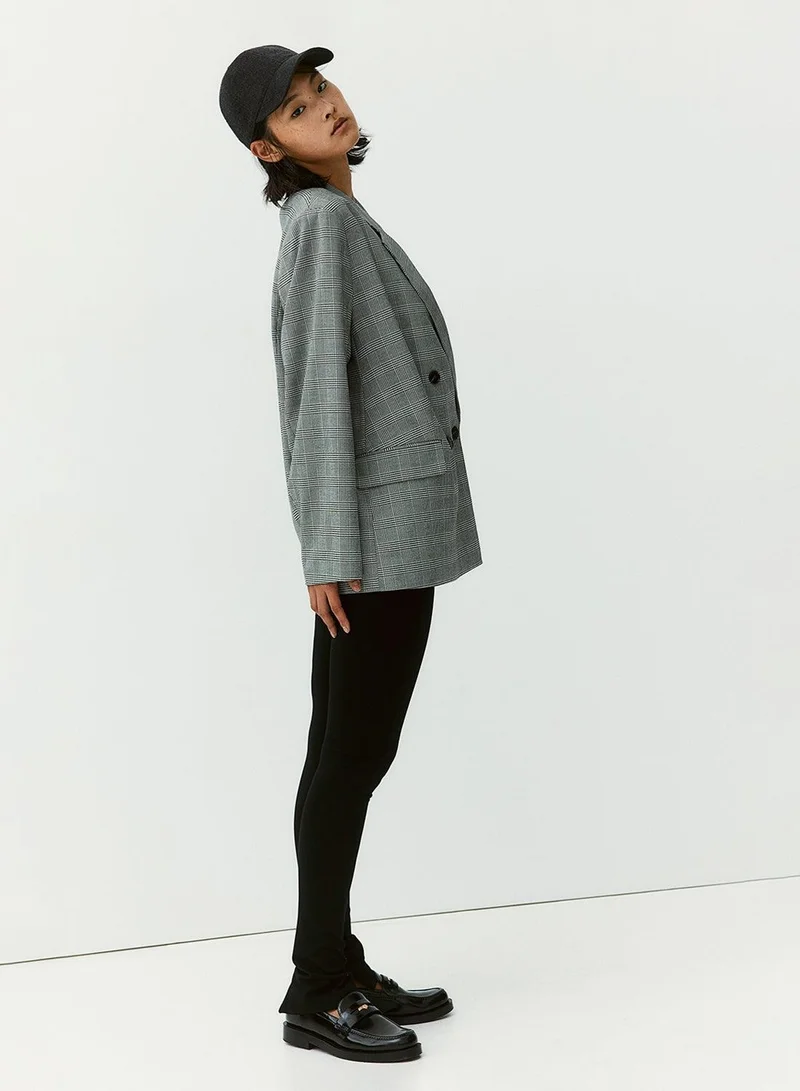 H&M Zip-Hem Leggings