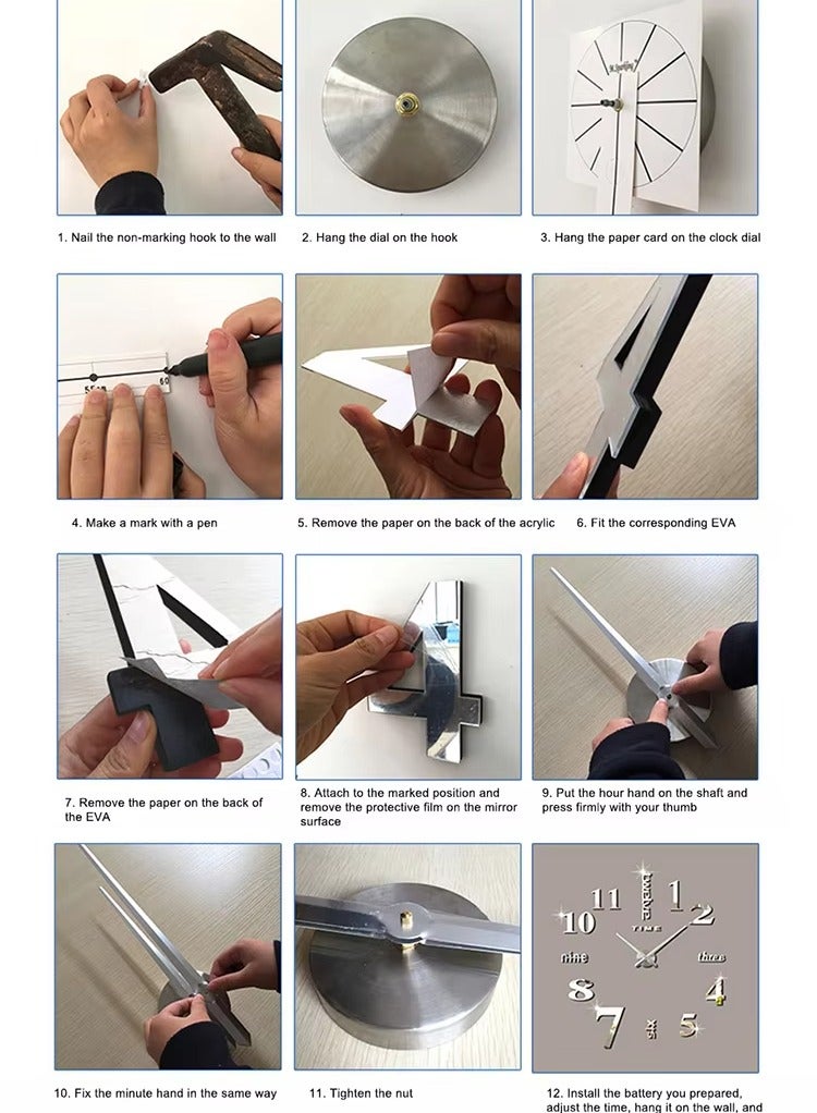 DIY Sticker Wall Clock - Image 3