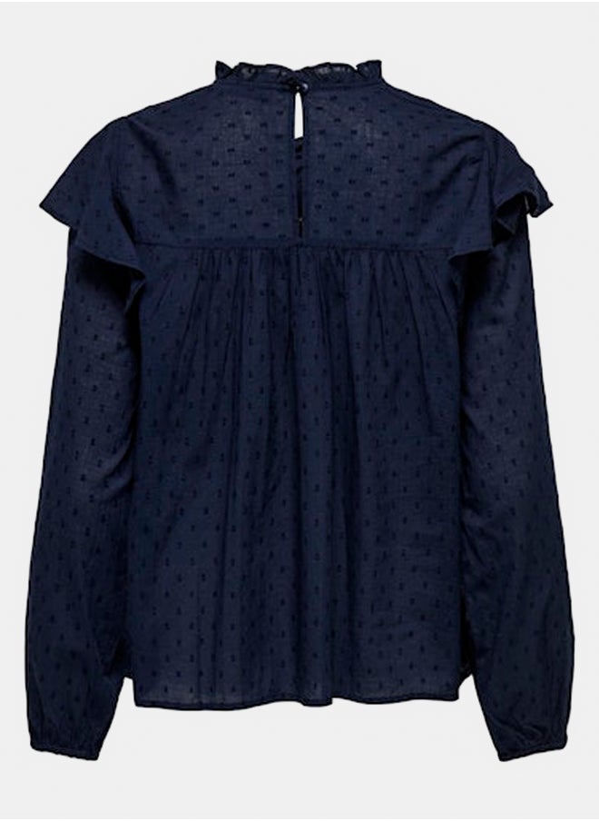 ONLY Onlkatti L/S Dobby Top Wvn Noos  - Image 2