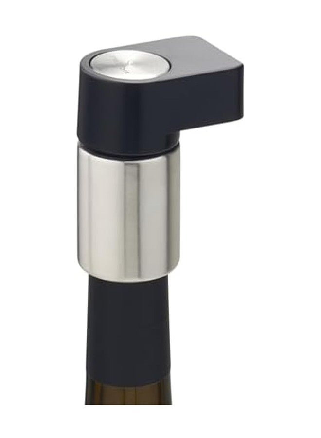 Rabbit Multifunctional Wine Bottle Stopper and Stand, Airtight Seal, Easy Crank Design, and Bottle Roll Prevention - Image 1
