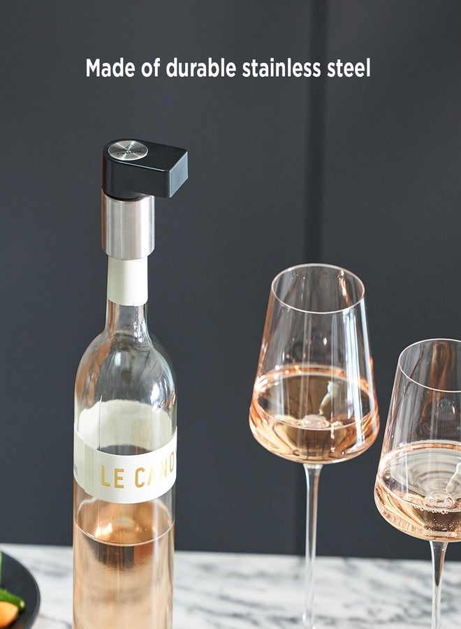 Rabbit Multifunctional Wine Bottle Stopper and Stand, Airtight Seal, Easy Crank Design, and Bottle Roll Prevention - Image 5