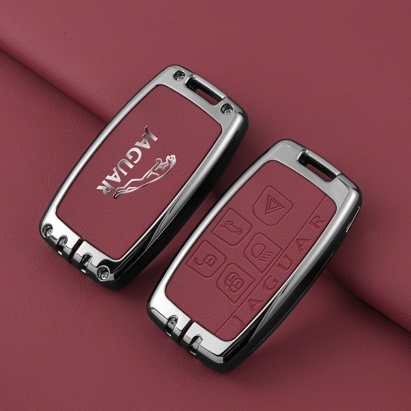 Suitable For Jaguar Xel Key Case 2023 Xfl Personalized Anti-Lost Shell Fpace Simple Jaguar Xj Car Interior Buckle - Image 5