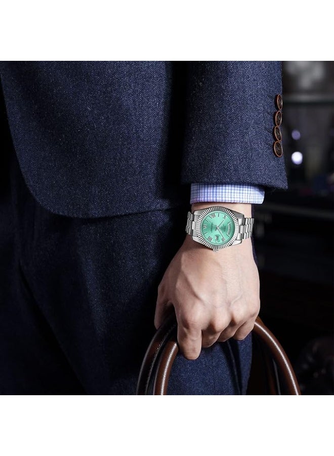 NIBOSI Men Watches Analog Quartz Stainless Steel Watches for men Waterproof Business Classic Desiger Wrist Watch Day&Date - Image 5