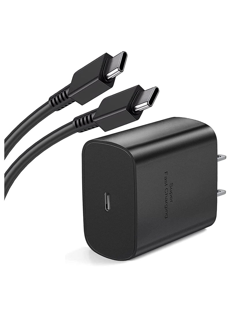Samsung 45W USB C Super Fast Charging PD Charger - Compatible with S24 S23 S22 S21 S20 Ultra, S24+ S23+ S22+ S21+, A53, A15, A 55, A54 - Type C Power Adapter