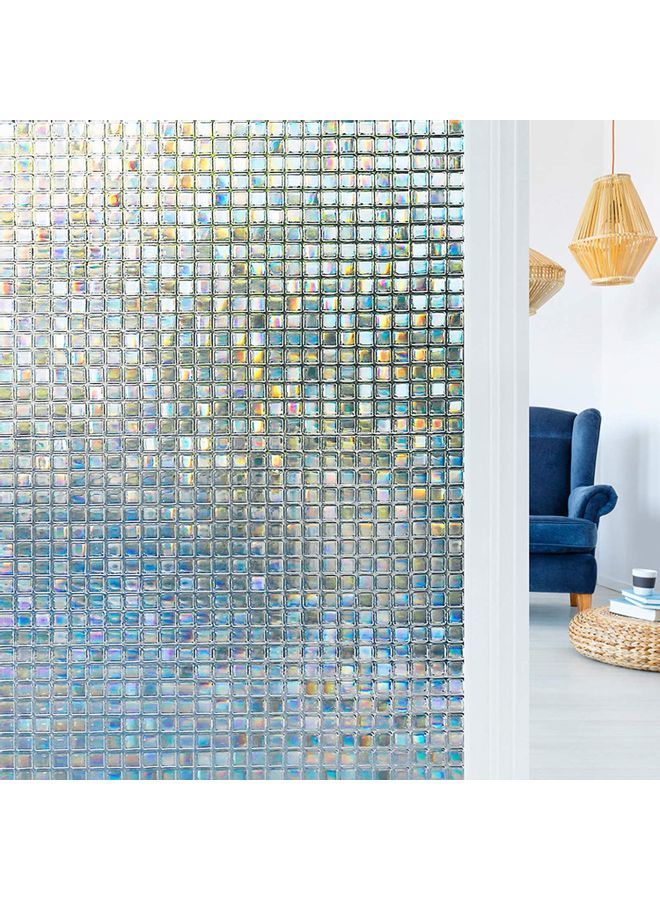 NIBEMINENT Decorative Window Film Sticker Multicolour - Image 1