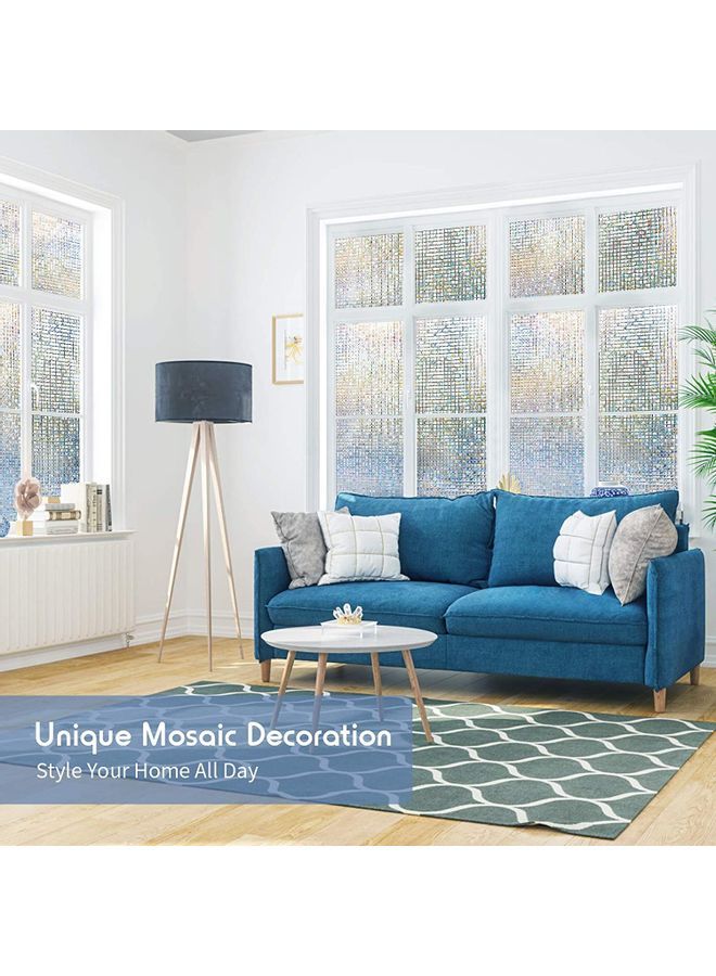 NIBEMINENT Decorative Window Film Sticker Multicolour - Image 4