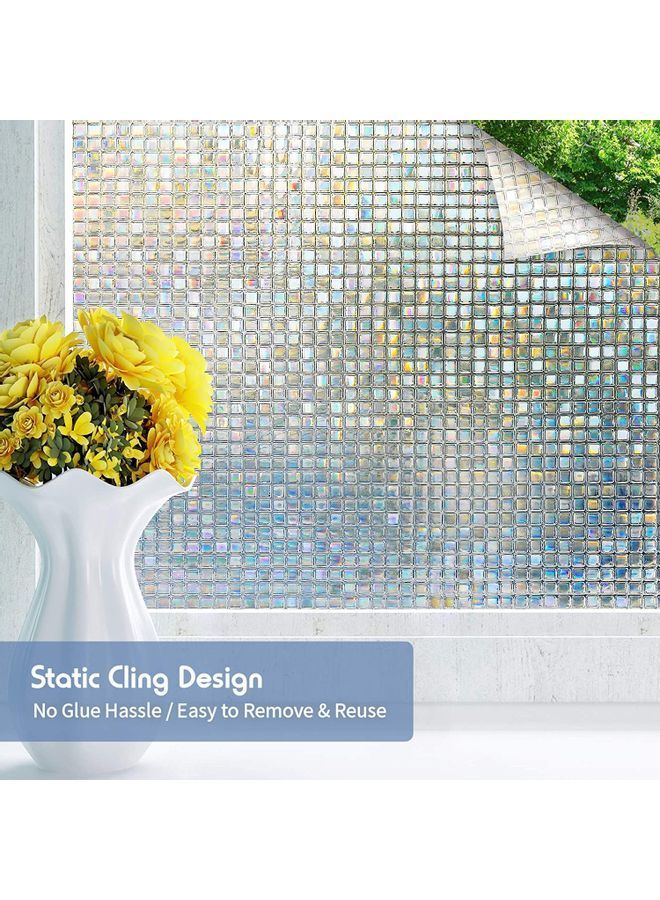 NIBEMINENT Decorative Window Film Sticker Multicolour - Image 5