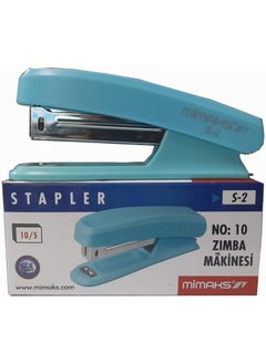 Mimaks Staple Machine Turkuaz S-3 Stapler No:10 1 Piece Small Staple Machine 10-15 Pages School Office Student Office  - Image 2