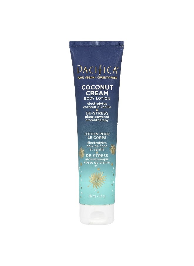 Pacifica Pacifica, Coconut Cream Body Lotion, Coconut & Vanilla, 5 fl oz (147 ml)  - Image 1