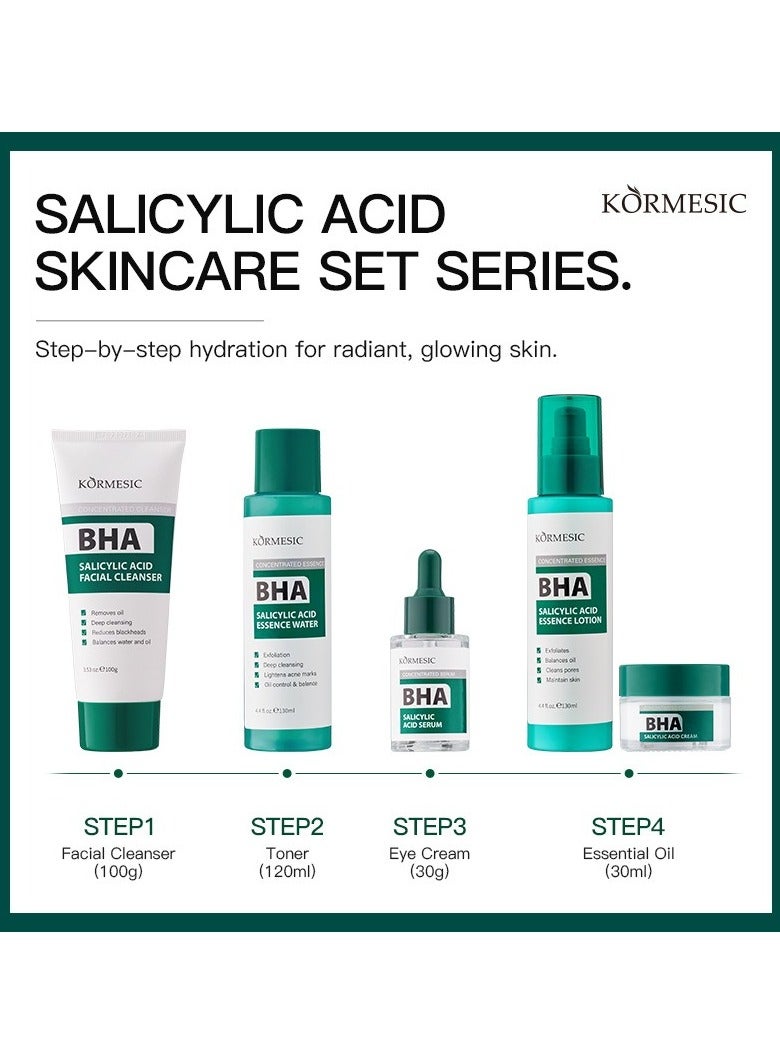 Kormesic Salicylic Acid Essence Toner 130ml | Refreshing Hydration & Oil Balancing  - Image 4