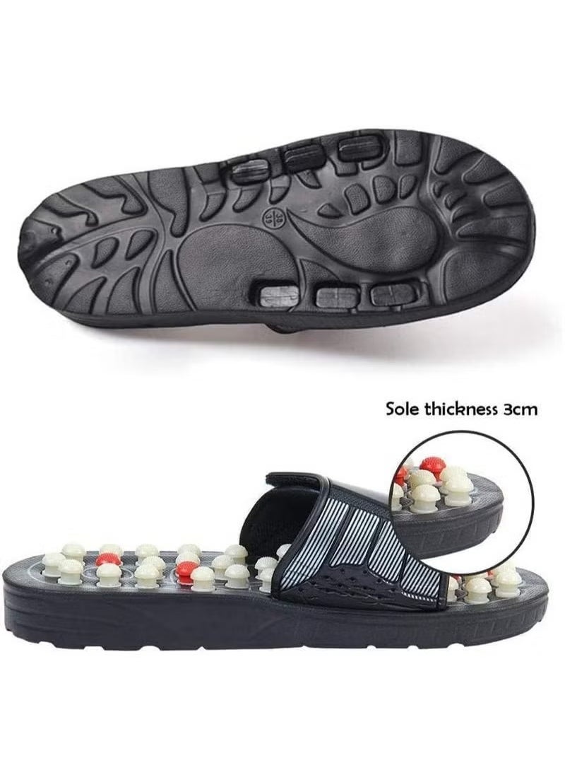 TIGER Massage Slippers for Men & Women – Foot Massager Sandals with Acupressure Points for Foot Arch Pain Relief – Therapeutic Reflexology Shoes for Relaxation, Wellness & Stress Relief – Comfortable & Supportive Design for All-Day Wear  - Image 5