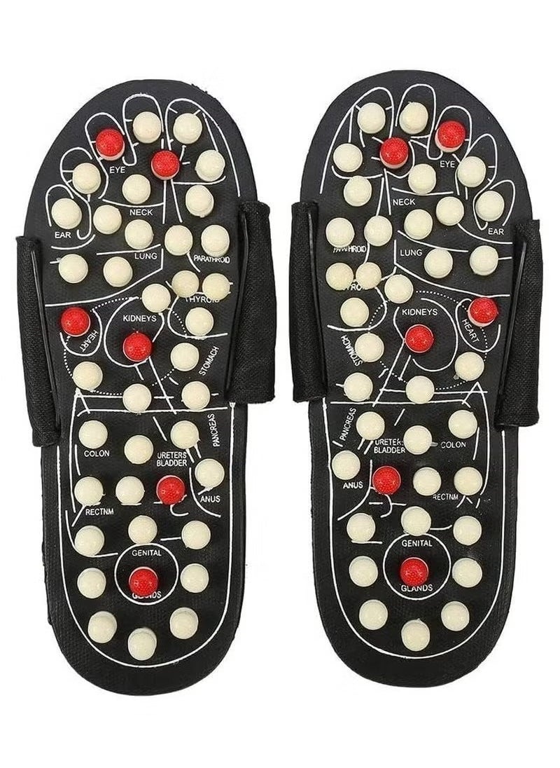 TIGER Massage Slippers for Men & Women – Foot Massager Sandals with Acupressure Points for Foot Arch Pain Relief – Therapeutic Reflexology Shoes for Relaxation, Wellness & Stress Relief – Comfortable & Supportive Design for All-Day Wear  - Image 3
