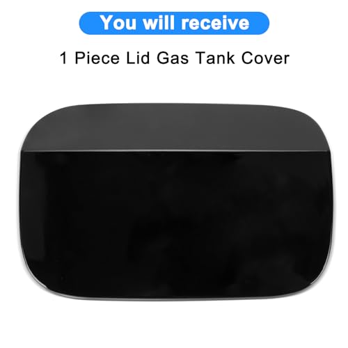 psler Lid Gas Tank Fuel Door Cover Caps - PSLER VW 2012 2013 2014 2015 2016 2017 2018 561809857(Black) - Image 5