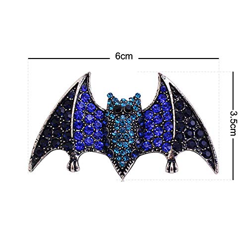 BinaryABC Halloween Bat Brooch Pins Demon Brooch,Halloween Party Favors Decorations Supplies - Image 2