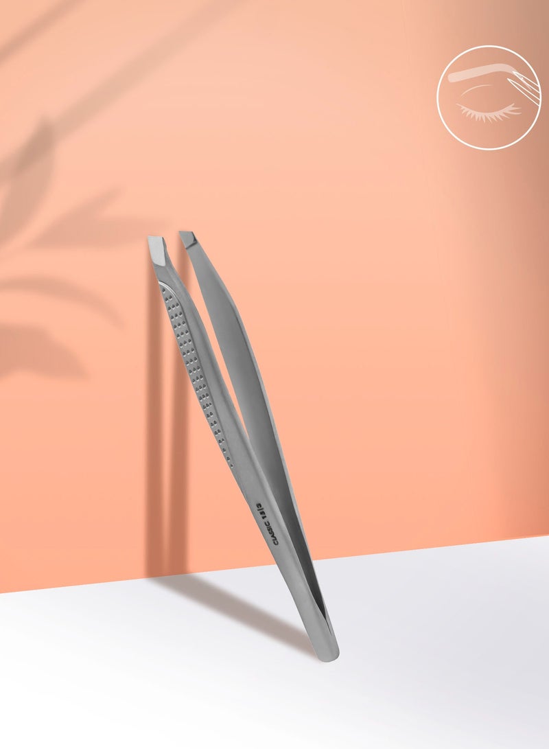 STALEKS Eyebrow Tweezers - CLASSIC 15 | TYPE 3 (wide beveled) - Image 1