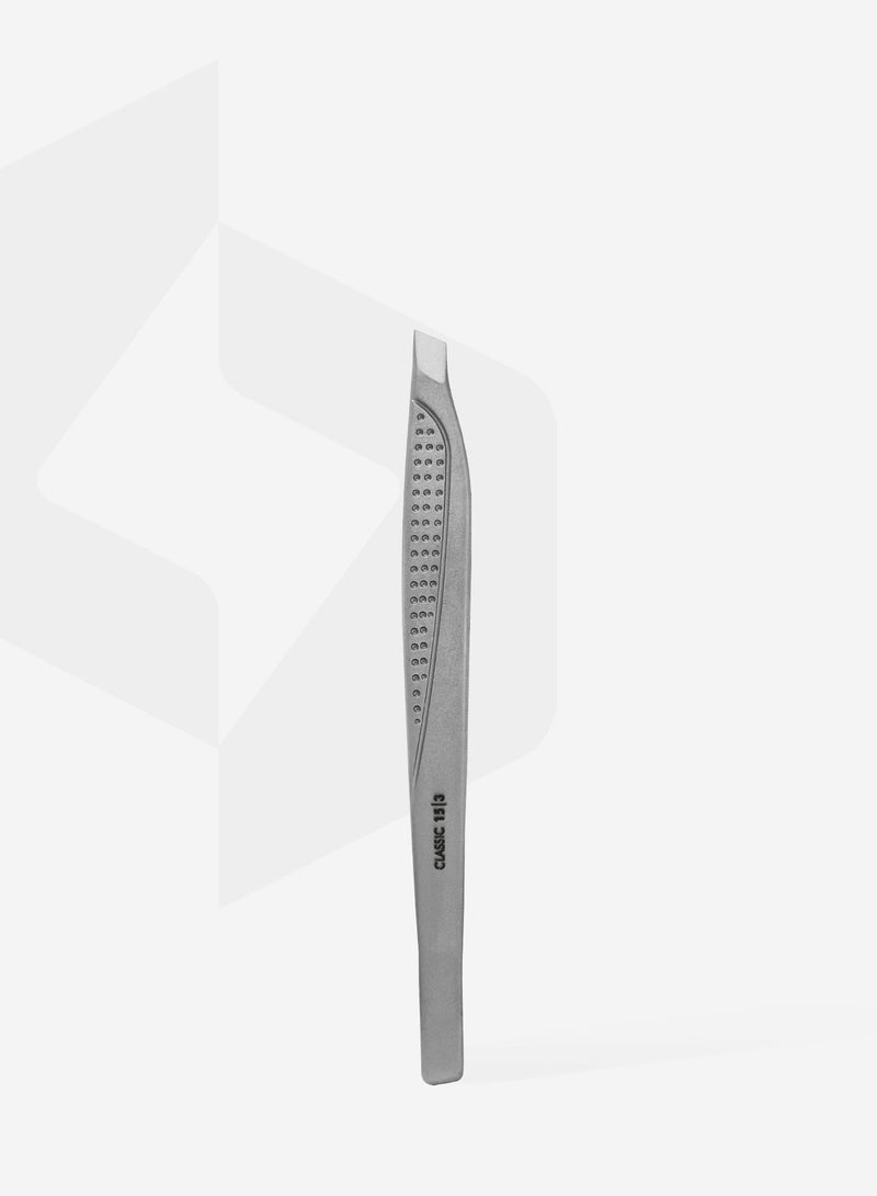 STALEKS Eyebrow Tweezers - CLASSIC 15 | TYPE 3 (wide beveled) - Image 2