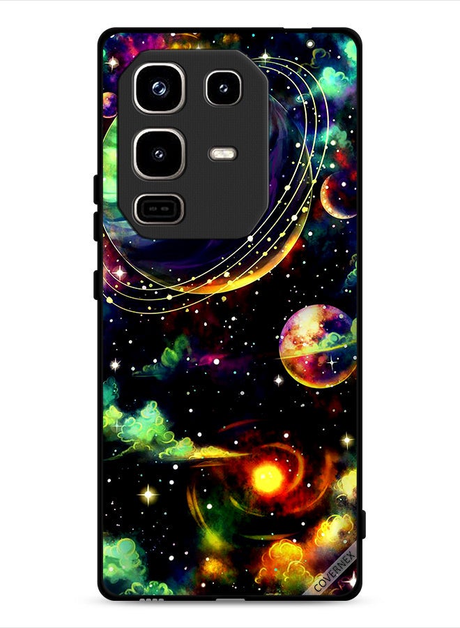 Covernex Infinix Note 50 Pro 4G Protective Case Cover Plants Saturn - Image 1