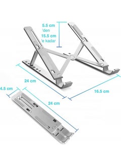 mc Folding Aluminum Notebook Stand  - Image 3