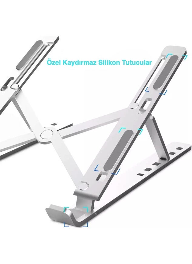 mc Folding Aluminum Notebook Stand  - Image 2