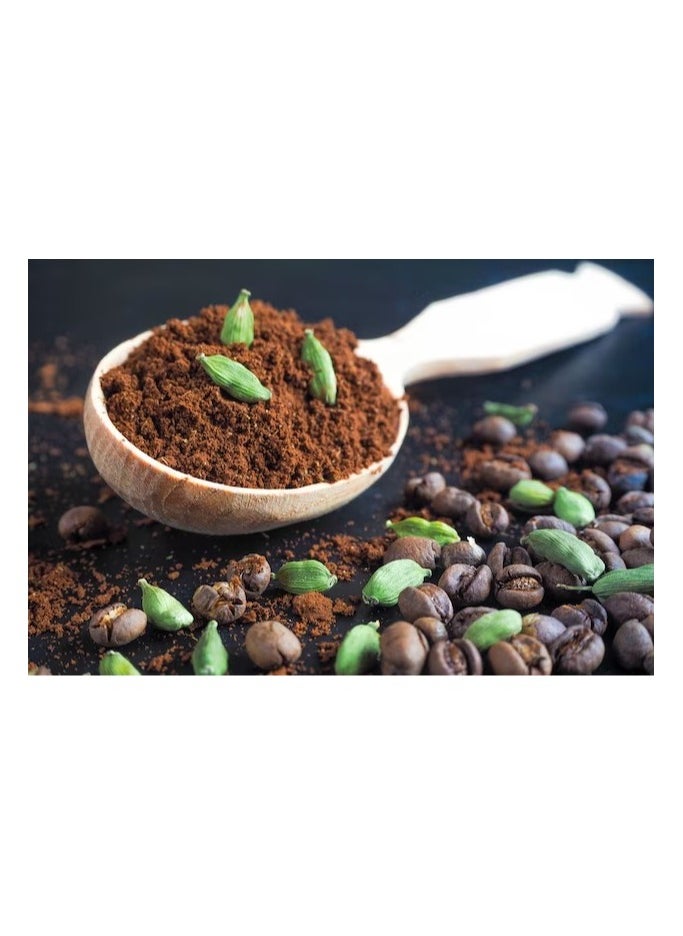 esb coffee - The Morgan Coffee Turkish Coffee With Cardamom (Ground) - 500g DARK - Image 1
