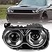 VLINCAR HID Headlights Assembly WAIR Catcher Compatible with Dodge Challenger 2015 2016 2017 2018 2019 2020 2021 Xenon Model Headlamps Pair with Black Housing Head Lihgt Replacement Driver Left Side - Image 2