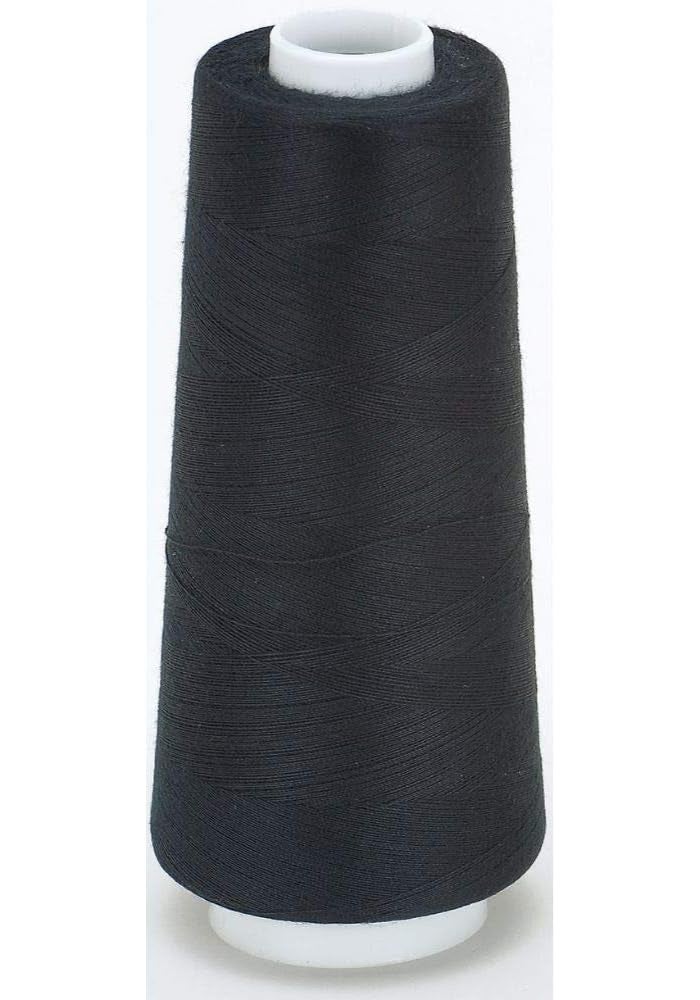 Coats Surelock Overlock Thread - 3000 Yards, Black