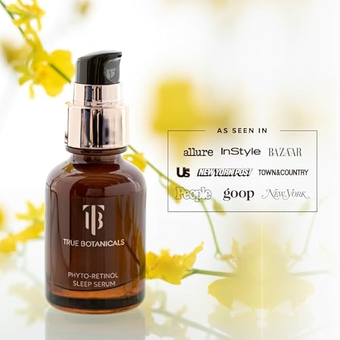 True Botanicals Phyto Retinol Sleep Serum | Nightly Anti-Aging Serum | Retinol Alternative | Targets & Reduces Fine Lines & Wrinkles | Dermatologist Tested, All Natural, Vegan | 1 fl oz | 30 ml - Image 4